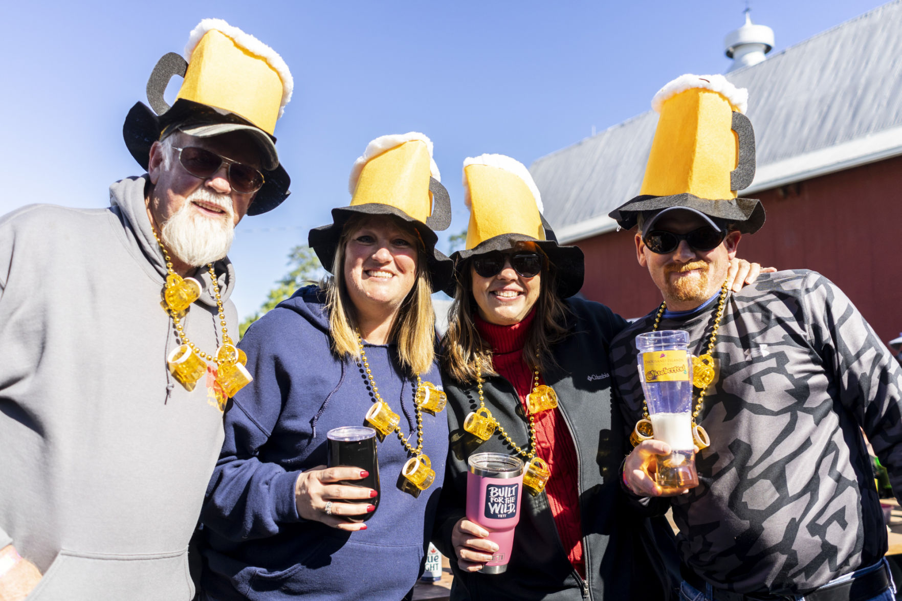 Drink, music flow at Oktoberfest